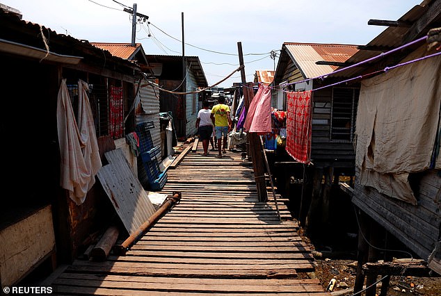 Part of Hanuabada village in Port Moresby