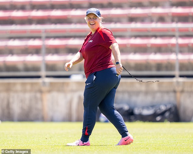 New US coach Emma Hayes (pictured) ignored the noise and selected Albert for Paris