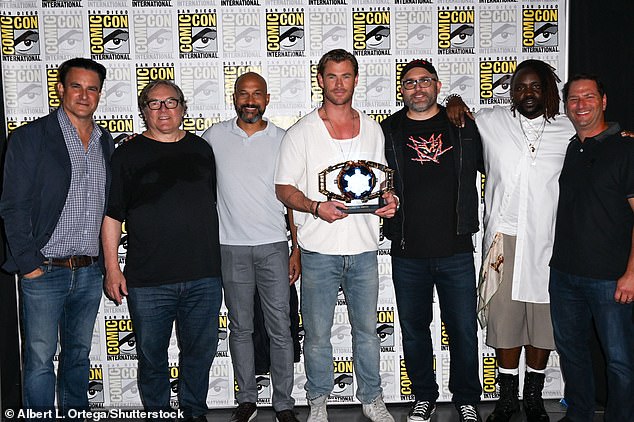 He was joined by his co-stars and the director to talk about the film and reveal the latest trailer, which shows how Optimus Prime, then known as Orion Pax, and Megatron, then D-16, used to be best friends.