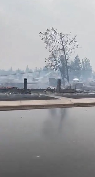 The wildfire came after Alberta was hit by scorching temperatures that have already forced another 7,500 people to flee remote communities.