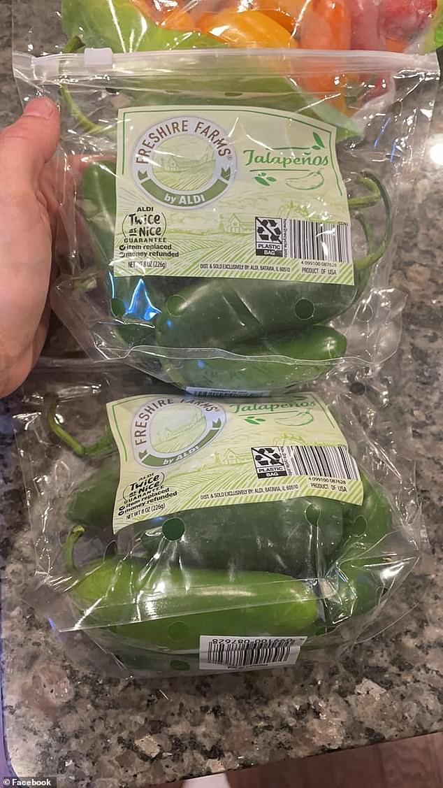 The recalled items include green beans, bell peppers, zucchini, jalapenos and more, as the recall was expanded to also include green beans and jalapenos sold under the Freshire Farms banner, an Aldi brand.