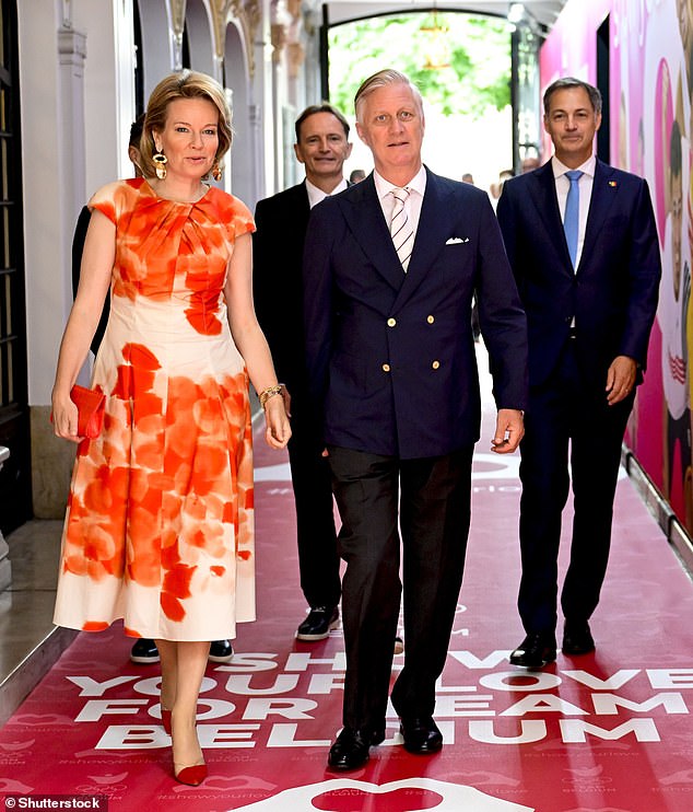 The 51-year-old European royal was joined by her husband King Felipe as they officially opened the hotel ahead of the 2024 Olympic Games in Paris.