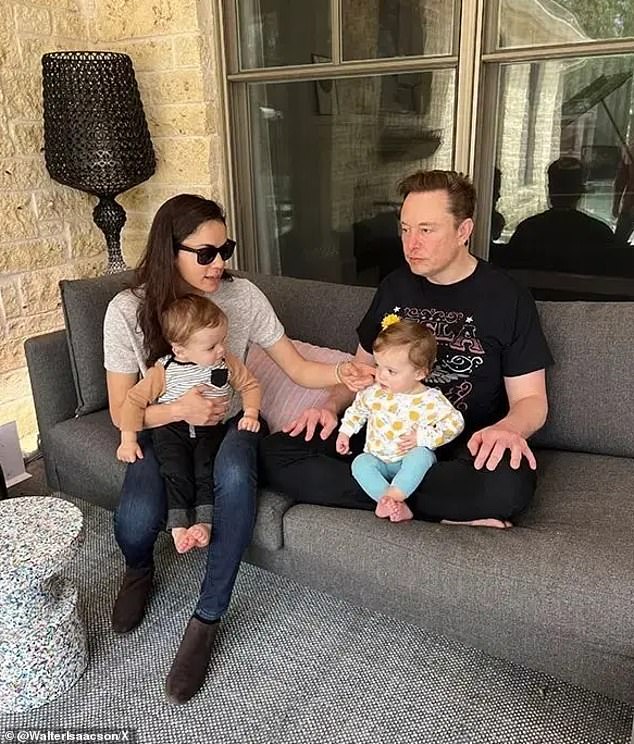 Musk is now romantically involved with Shivon Zilis (left), with whom he welcomed twins Strider and Azure in November 2021, and reportedly a third child earlier this year.