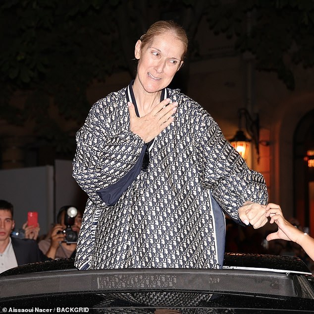 French journalist Thierry Moreau reported on Wednesday that Gaga and Céline have rehearsed the song, and that Céline will be wearing a pink and black feathered cape by Dior (Céline photographed in Paris on Thursday).