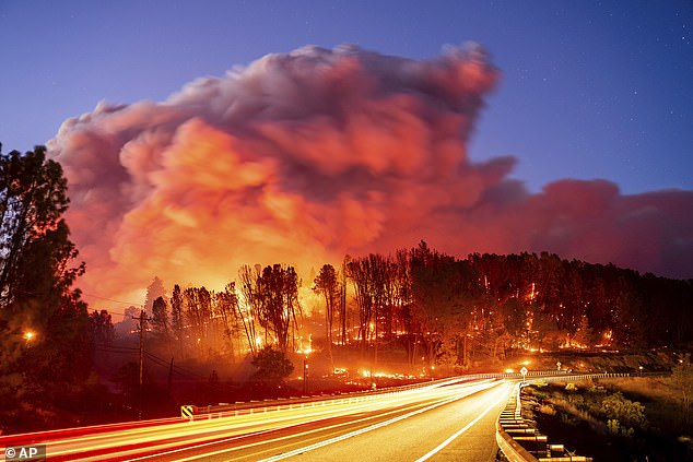 A combination of a cold front passing through the province and several days of hot, dry weather created the perfect conditions for the fire tornado.