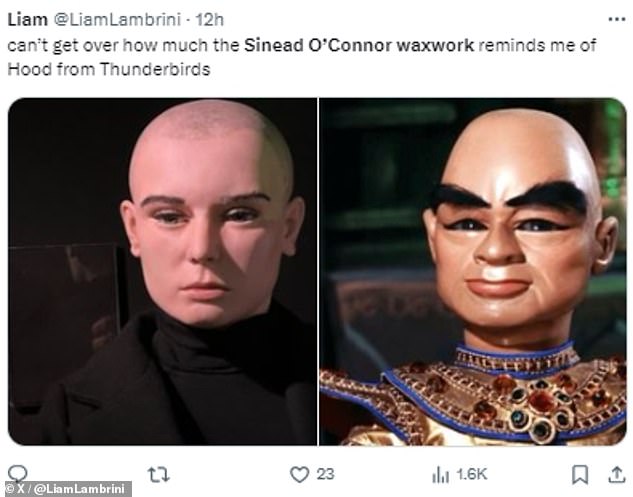 1722016371 386 Sinead OConnors horrible wax figure deemed an insult to her