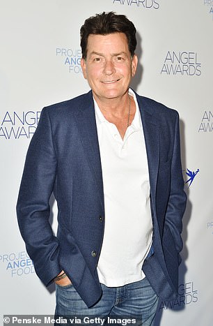 Charlie Sheen seen in 2018