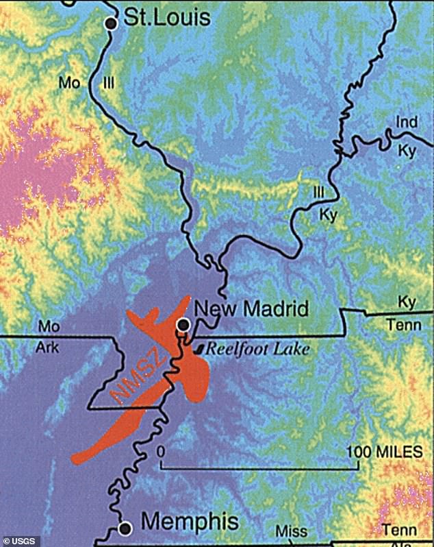 At least 11 million Americans live within the danger zone, with the most significant destruction expected to occur in St. Louis and Memphis, experts told DailyMail.com.