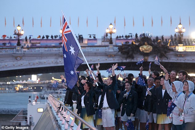 Viewers in Australia were confused by the late appearance of the Australians during the ceremony, as they were the third-to-last nation to appear.