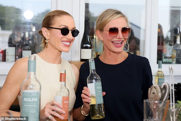 The San Diego native served her wine collection alongside her Avaline Wine co-founder Katherine Power.