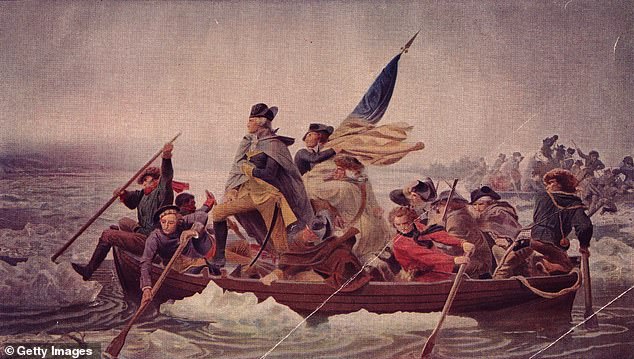 The moment of the opening ceremony was compared to that of George Washington on the Delaware River.