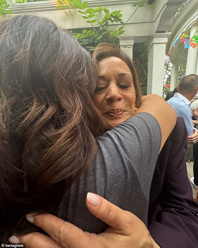 Navarro met Harris in person on Friday. “I had the opportunity to tell her in person that I support her 100%. Join me. Let’s do this!” she wrote on Instagram.