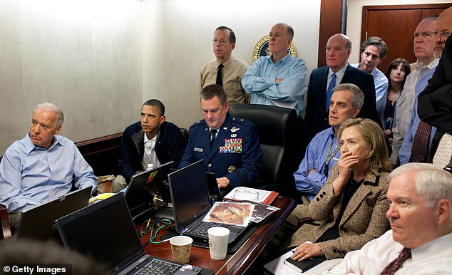 Obama stared blankly as he observed the chilling moment when a Navy SEAL raid on Sept. 11 mastermind Osama bin Laden ended with his killing in 2011.