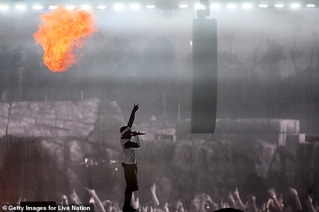 The 33-year-old musician performed at Milan's La Maura open-air Hippodrome as part of his Utopia: Circus Maximus tour, with stunning images and videos showing thousands of fans surrounding the stage.