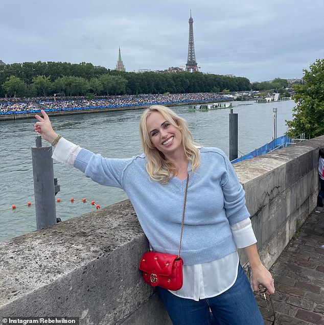 She has since flown over Paris just in time for the 2024 Olympics, with the actress sharing a gallery of snaps from the French capital.