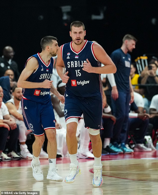 The Americans will face Nikola Jokic and Serbia in their first match at the Olympics.