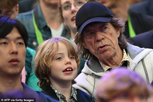 The iconic singer, who turned 81 on Friday, appeared in good spirits as he attended the Olympics and watched fencing at the Grand Palais.