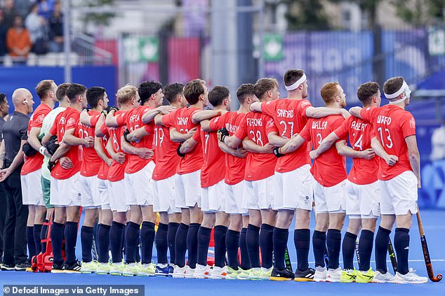 The British team thrashed their Spanish opponents 4-0 in their opening match of the Paris Olympics