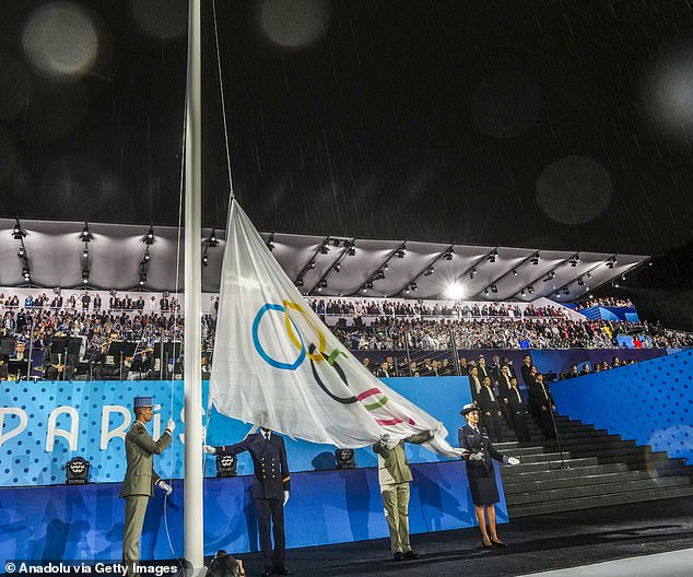 The Olympic flag was flown upside down in yet another glaring failure.