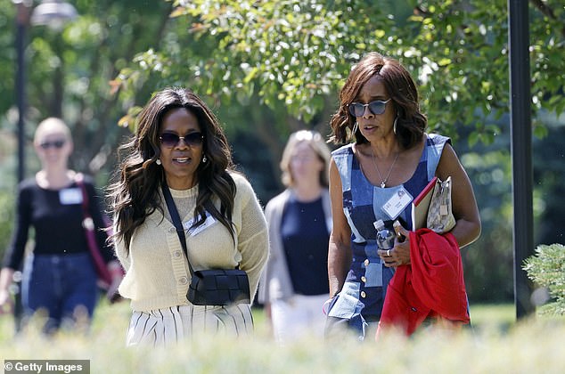 The gym sighting comes after Oprah cleared up long-standing rumors about her friendship with best friend Gayle King, 69. Pictured in Sun Valley, Idaho, in July 2024.