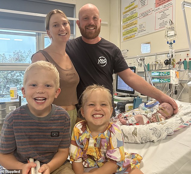 Rocco's family (pictured) have spent six months in hospital with Rocco, but doctors believe there is nothing more they can do to help his condition.