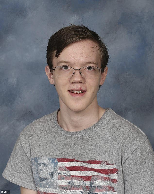 This 2021 photo provided by the Bethel Park School District shows gunman Thomas Matthew Crooks