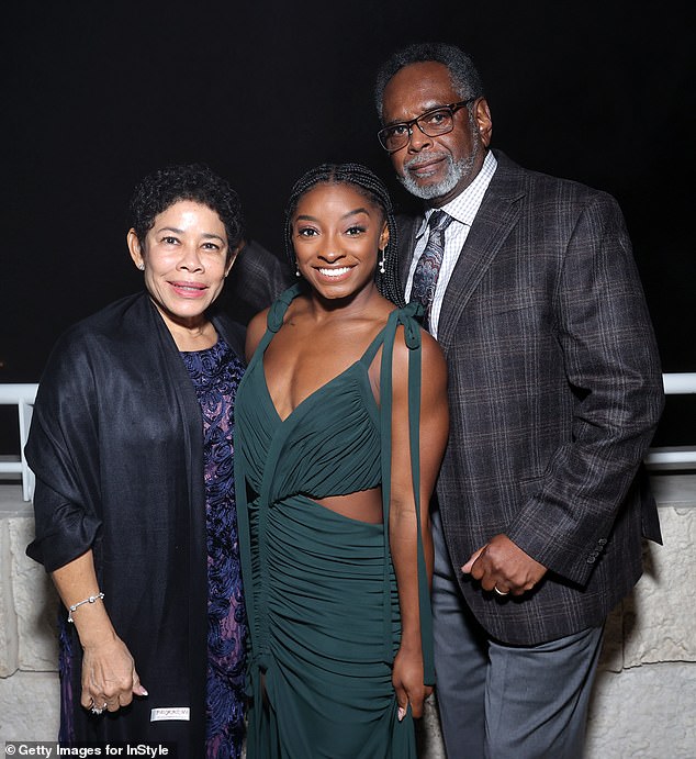 Biles' biological parents suffered from drug and alcohol addiction.