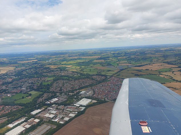 1722151849 935 Up up and hurrah MailOnline goes to a flying lesson