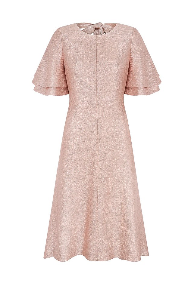 Sophie's Suzannah Alessia dress was £2,590 and is now £895, a 65 per cent discount