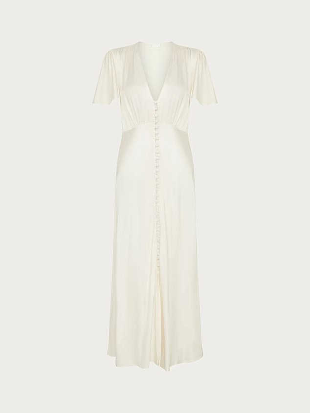 The Ghost Grace midi dress was £179 and is now £125.30, a 30 per cent discount.