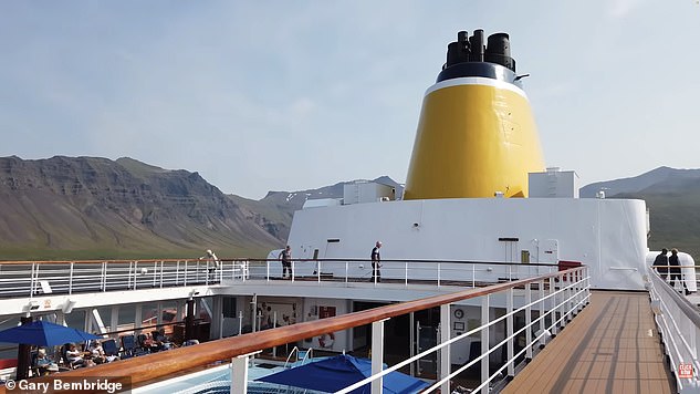 Gary says the test cruises are too big and have too many activities (file image)