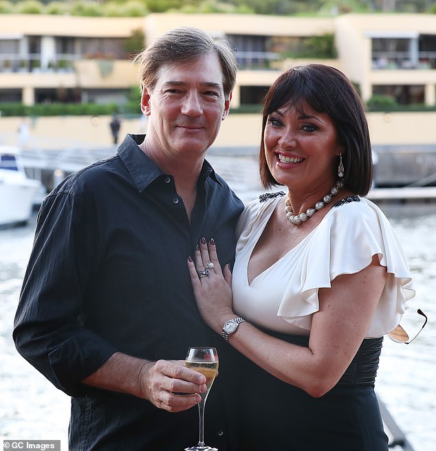 In 2019, just eight months after announcing her split from her husband of 18 years, David Oldfield (left), Lisa was already talking about marriage to James.