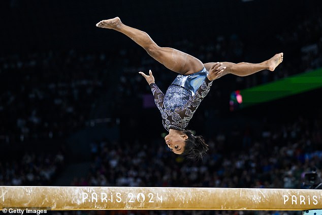 The 27-year-old gymnast - who has 27 world and Olympic titles - withdrew from most of the competition after suffering 'twisties'