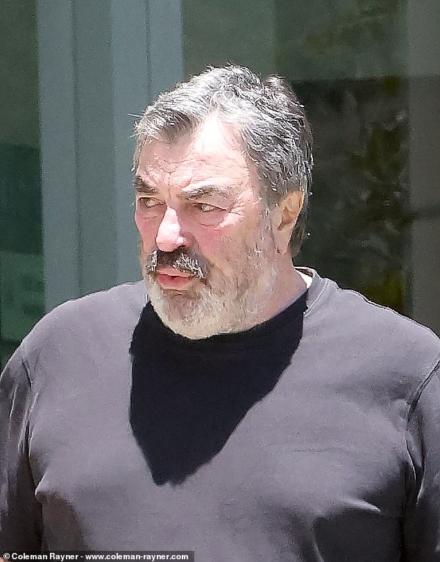 Selleck's appearance at the gym was the first time he was seen outside since he wrapped filming on his long-running police show Blue Bloods.