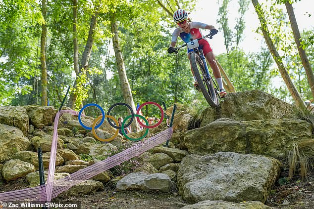 Lecomte was thought to be in with a medal before the race, but the accident dashed those hopes.