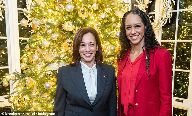 Jenkins was appointed in July 2022 to the position once held by Vice President Kamala Harris.