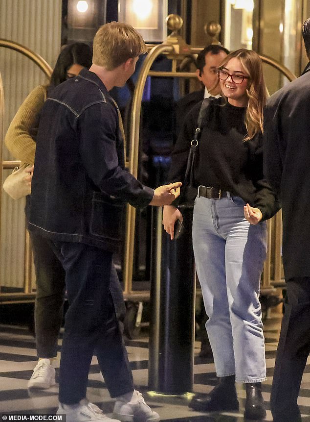 Robert and Charlotte were later seen checking into a luxury Sydney hotel together, with Terri joining them.