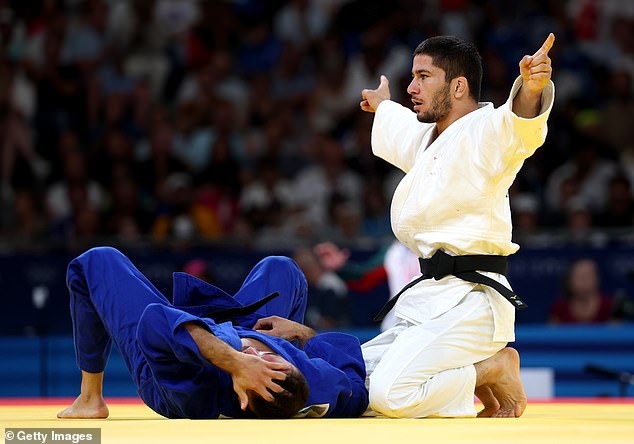 But Emomali refused to shake hands with his Israeli opponent before leaving the mat in Paris.