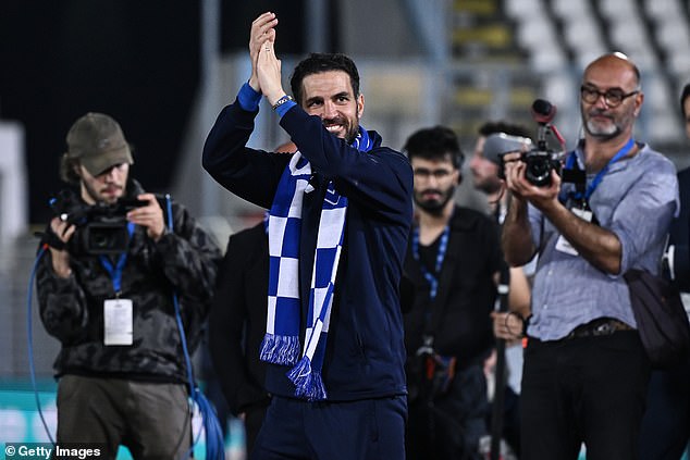 Cesc Fabregas has been confirmed as the new Como coach following the club's promotion to Serie A