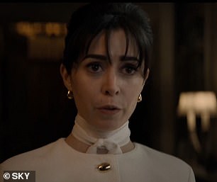 In the trailer, Oz comes face to face with Sofia Falcone, played by Cristin Milioti (pictured), and reveals that she is 