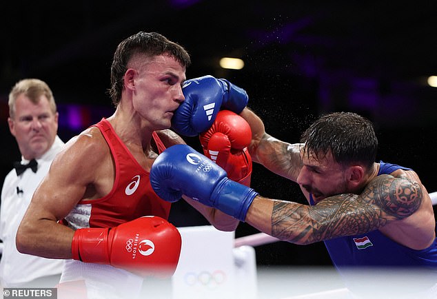 The boxer had high hopes after winning bronze in Tokyo in 2021, but fell at the first hurdle in Paris.