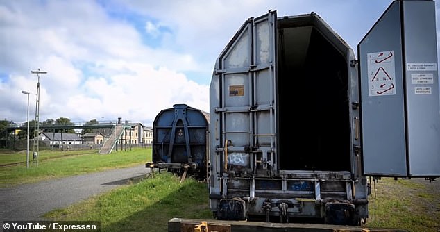 Police say they were friends of Emilia and invited her to a sleepover before luring her to an industrial estate near the local train station (crime scene pictured above) where they killed her.