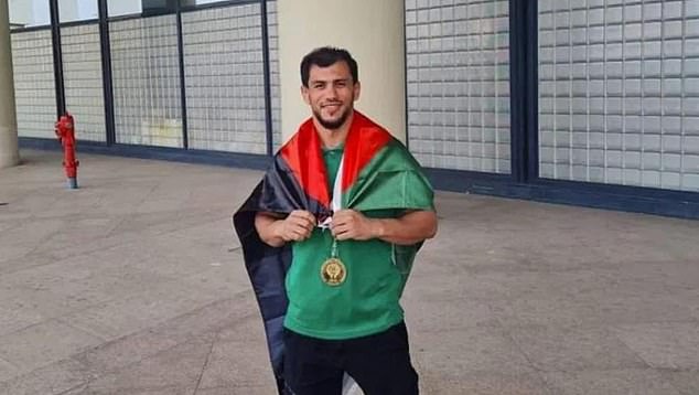 Algeria's Fethi Nourine (above) was handed a 10-year ban by the International Judo Federation in 2021 after pulling out of the Tokyo Olympics to avoid a potential fight with Butbul.