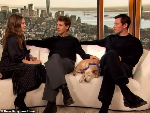 Austin had joined the show alongside his Masters of the Air co-star Callum Turner.