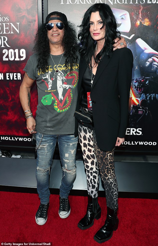 Slash first dated Lucy's mother, Meegan Hodges, in 1989 before rekindling their relationship years later in 2015. Meegan shared her late daughter Lucy with Mark Knight.