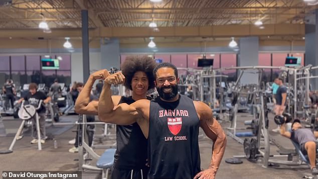 On August 10, Hudson will celebrate the 15th birthday of her son David Daniel Otunga, Jr., from her decade-long romance with ex-fiancé David Otunga, which ended in 2017 (pictured June 19).