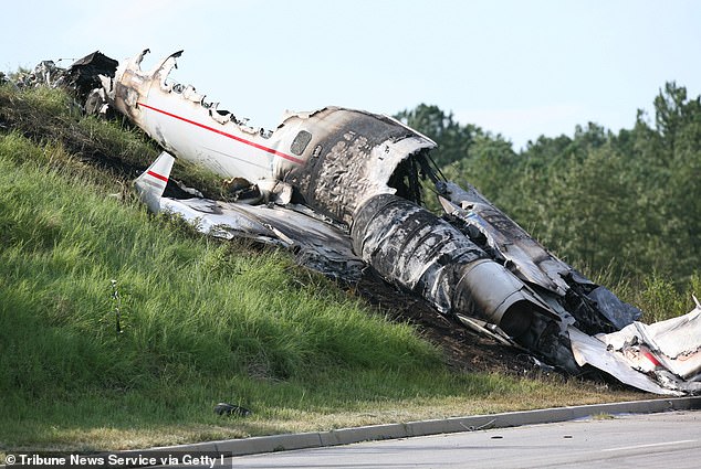 Barker was on a plane in South Carolina with his assistant, bodyguard and friend Adam 