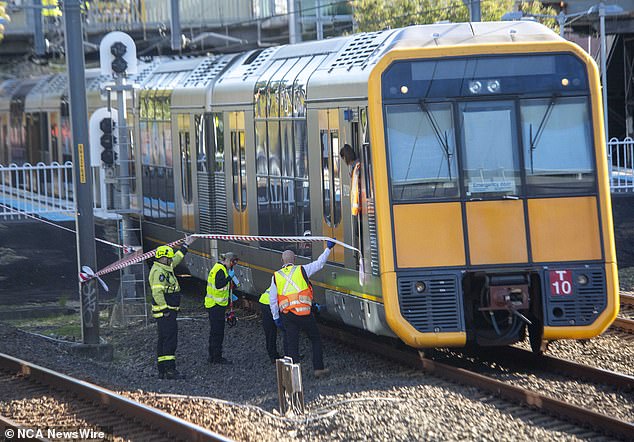 The twins' father heroically jumped onto the tracks to try to save his daughters, but was hit by a passing train, killing him and his daughter Hilal.