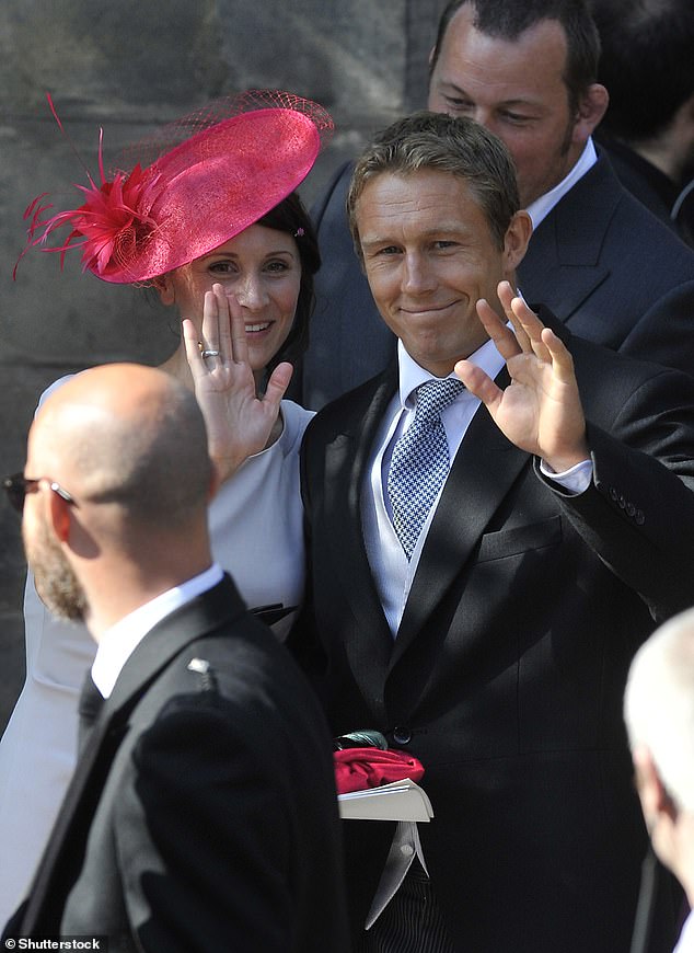 Former England rugby star Jonny Wilkinson at Zara Phillips and Mike Tindall's wedding