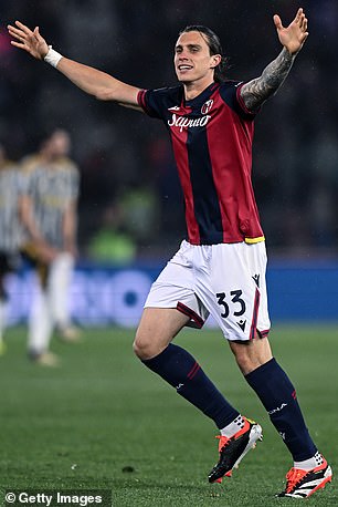 The versatile defender played 30 times in Serie A last year, scoring two goals and registering five assists.